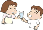 水分をしっかりと摂ろう!