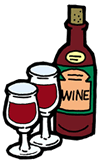 ポリフェノールは赤ワインに多く含まれています